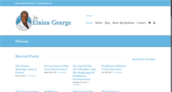 Desktop Screenshot of drelainageorge.com